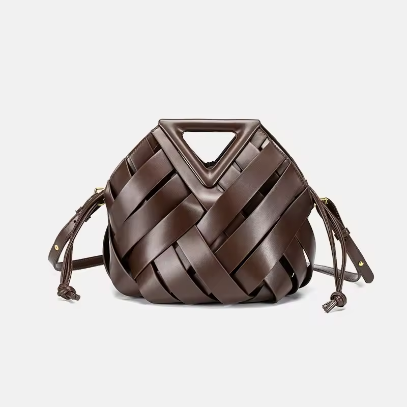 French Retro PU Leather Handbag – Elegant & Trendy