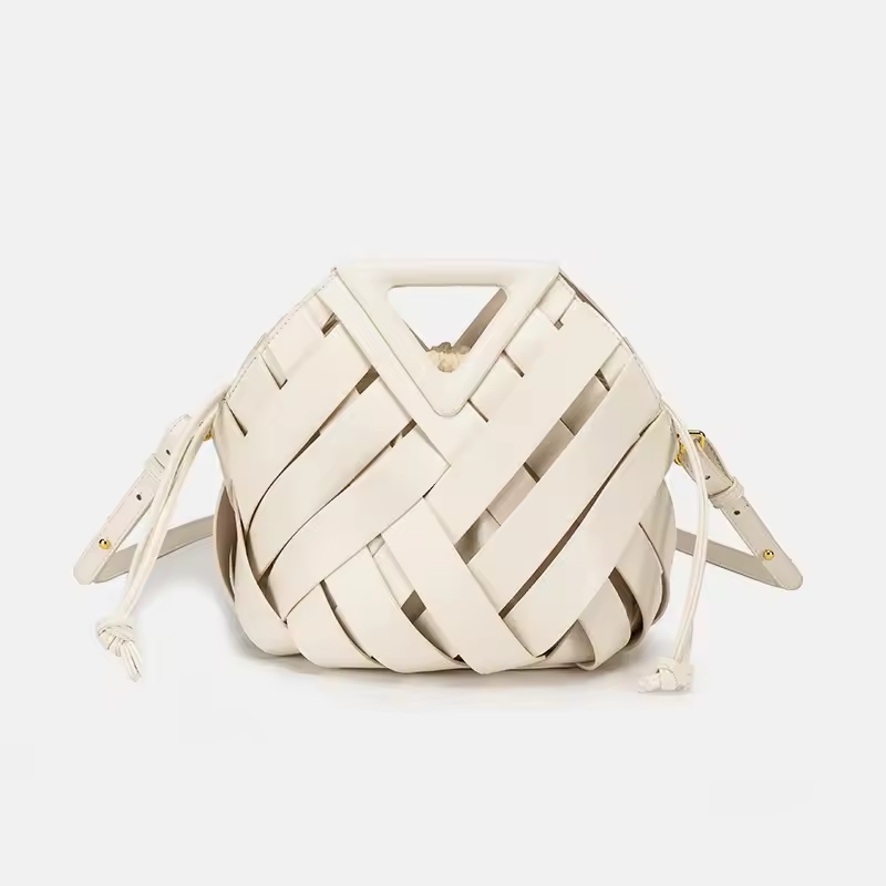 French Retro PU Leather Handbag – Elegant & Trendy