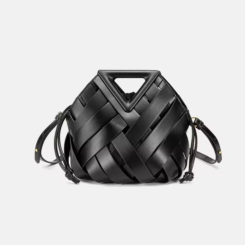 French Retro PU Leather Handbag – Elegant & Trendy