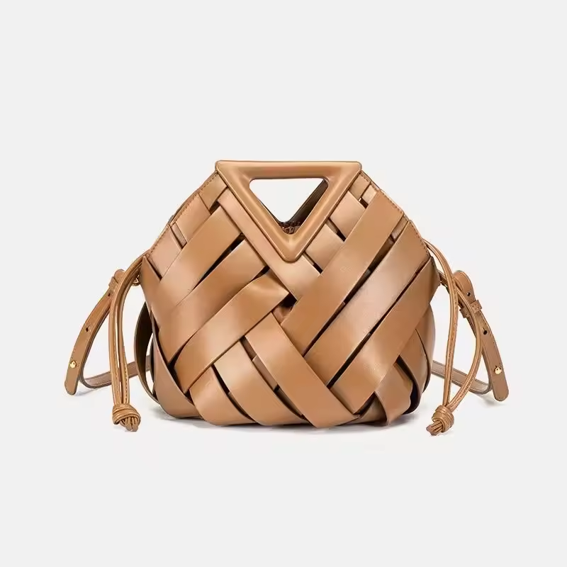 French Retro PU Leather Handbag – Elegant & Trendy