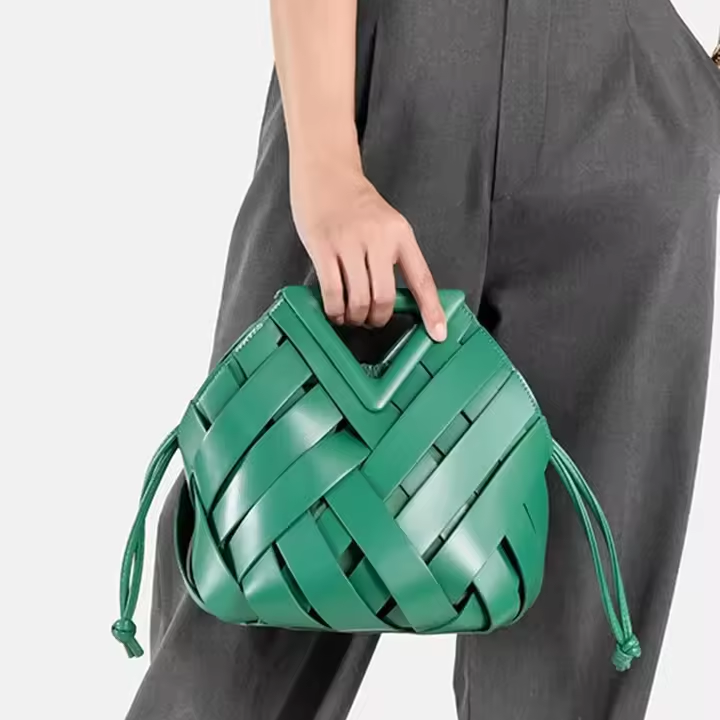 French Retro PU Leather Handbag – Elegant & Trendy