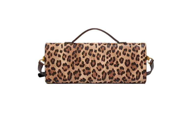 Leopard Print Handbag | Stylish Banquet & Crossbody Bag
