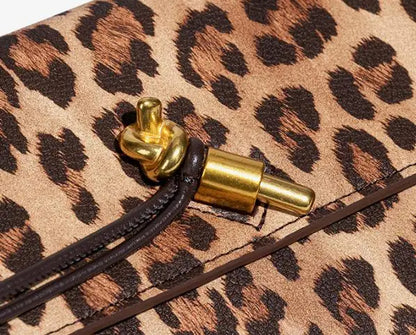 Leopard Print Handbag | Stylish Banquet & Crossbody Bag