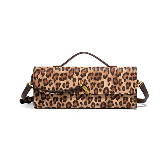 Leopard Print Handbag | Stylish Banquet & Crossbody Bag
