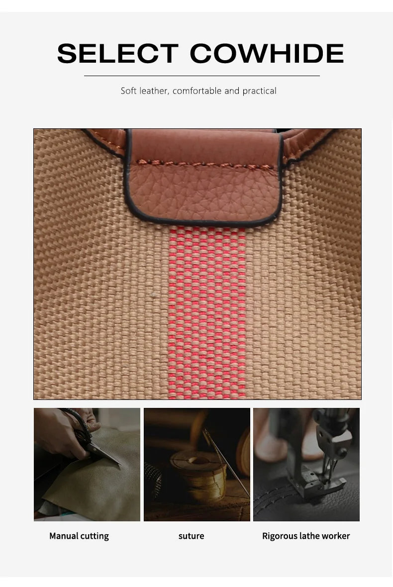 Essence NY Checkered Bucket Handbag