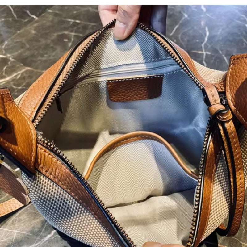 High Capacity Luxury Shoulder & Crossbody Bag – Genuine Leather