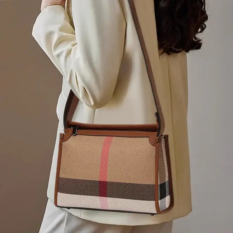 Genuine Leather Shoulder Crossbody Bag – Stylish & Versatile
