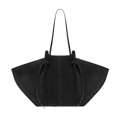 Large Suede Tote Bag | Luxury Designer Handbag for Women