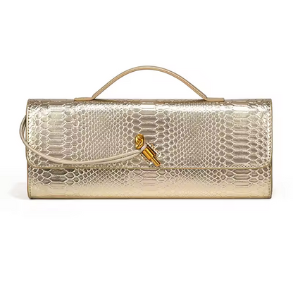 Long Purse Pu Crocodile Pattern Crossbody Shoulder Bags