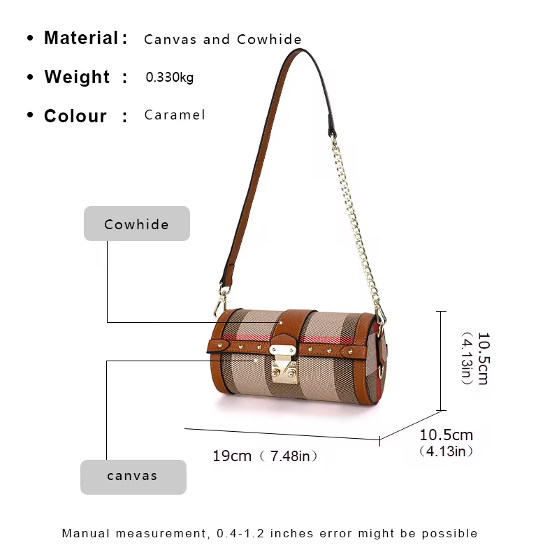 Retro Chic Tote & Shoulder Bag – Elegant & Spacious