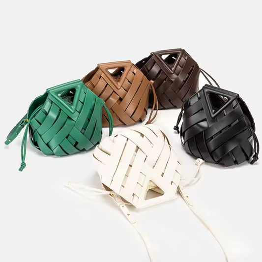 French Retro PU Leather Handbag – Elegant & Trendy