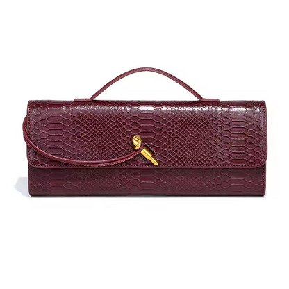 Chic Crocodile Pattern Crossbody Bag – Elegant & Stylish