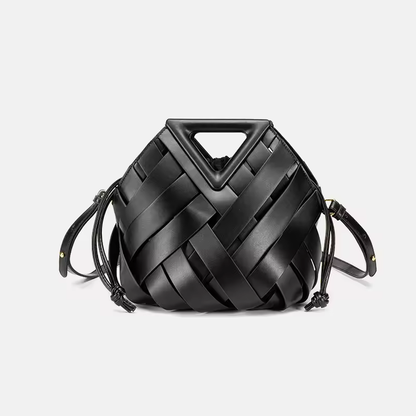 French Retro PU Leather Handbag – Elegant & Trendy