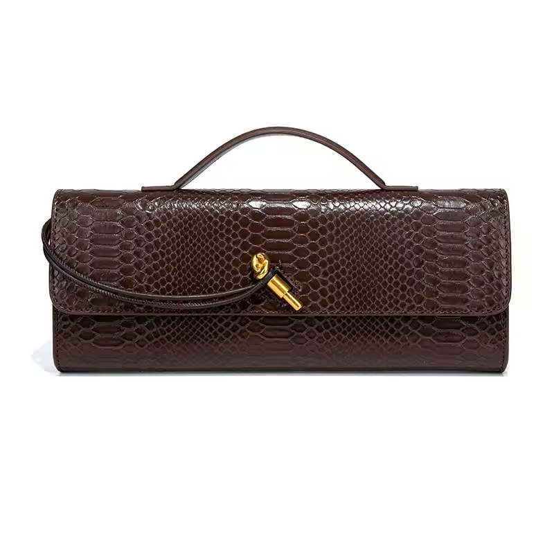 Chic Crocodile Pattern Crossbody Bag – Elegant & Stylish