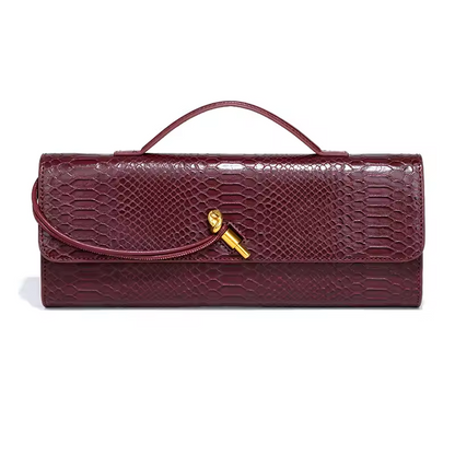 Chic Crocodile Pattern Crossbody Bag – Elegant & Stylish
