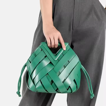 French Retro PU Leather Handbag – Elegant & Trendy