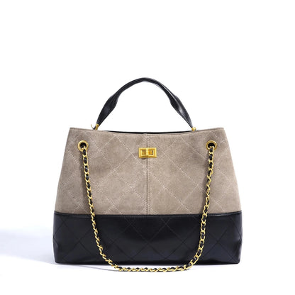 Genuine Suede Leather Shoulder Bag