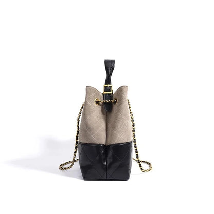Genuine Suede Leather Shoulder Bag