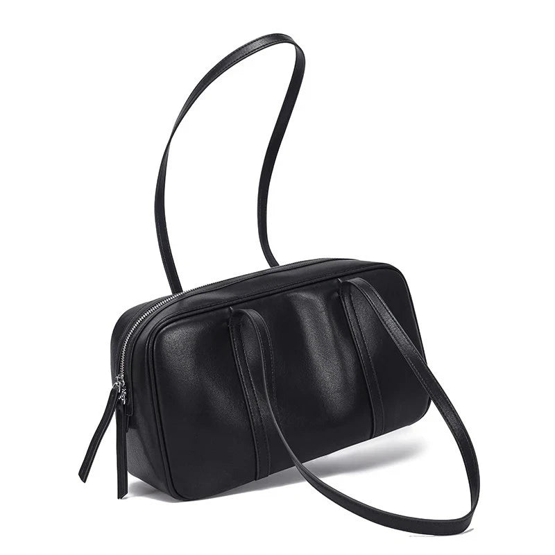 Luxury Genuine Cow Leather Shoulder Bag