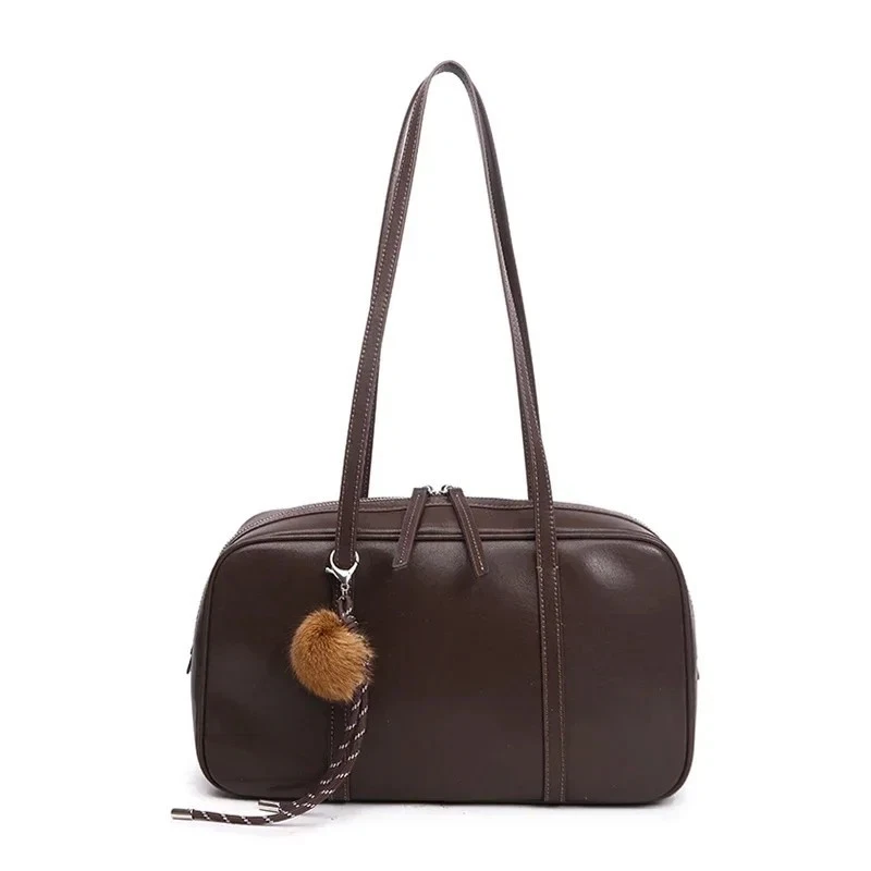 Luxury Genuine Cow Leather Shoulder Bag