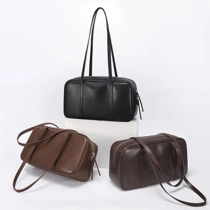 Luxury Genuine Cow Leather Shoulder Bag