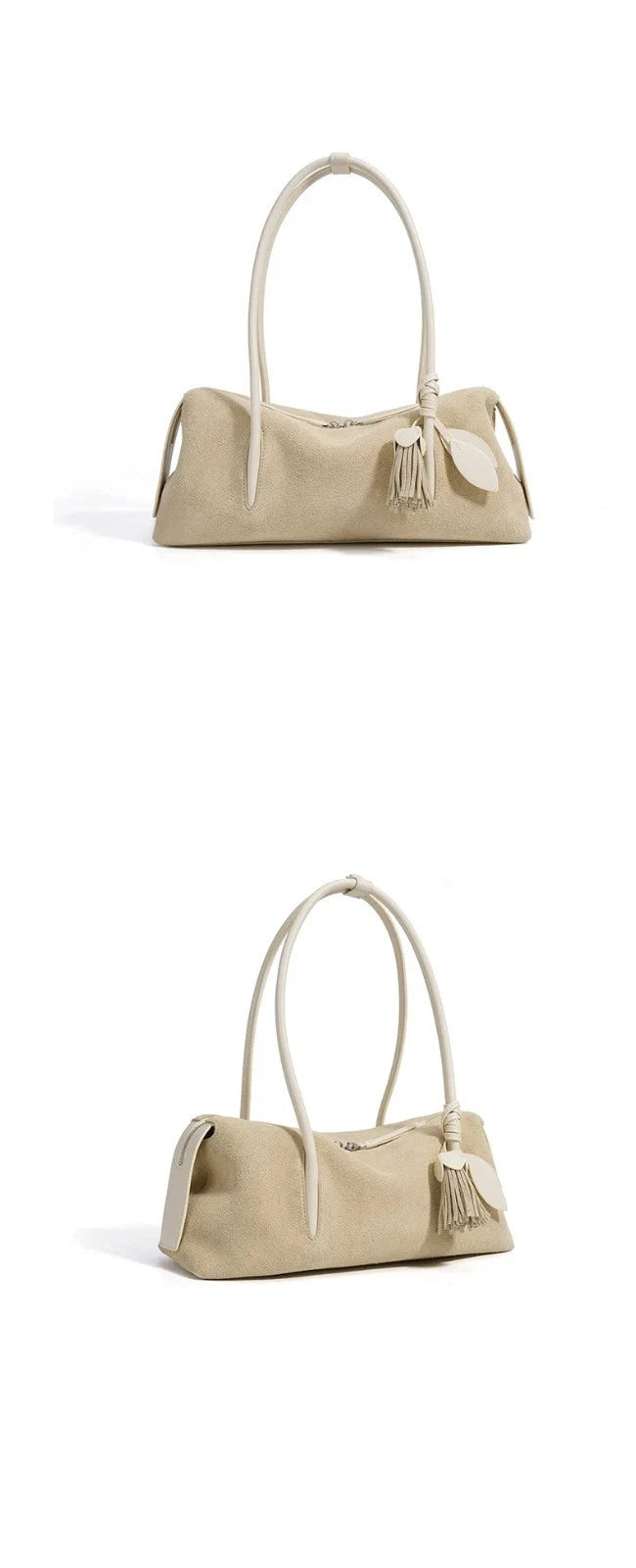 Luxury Suede Leather Crossbody Shoulder Bag