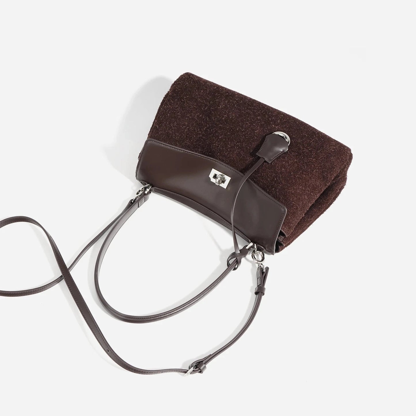 Women’s Frosted Cowhide Shoulder Bag