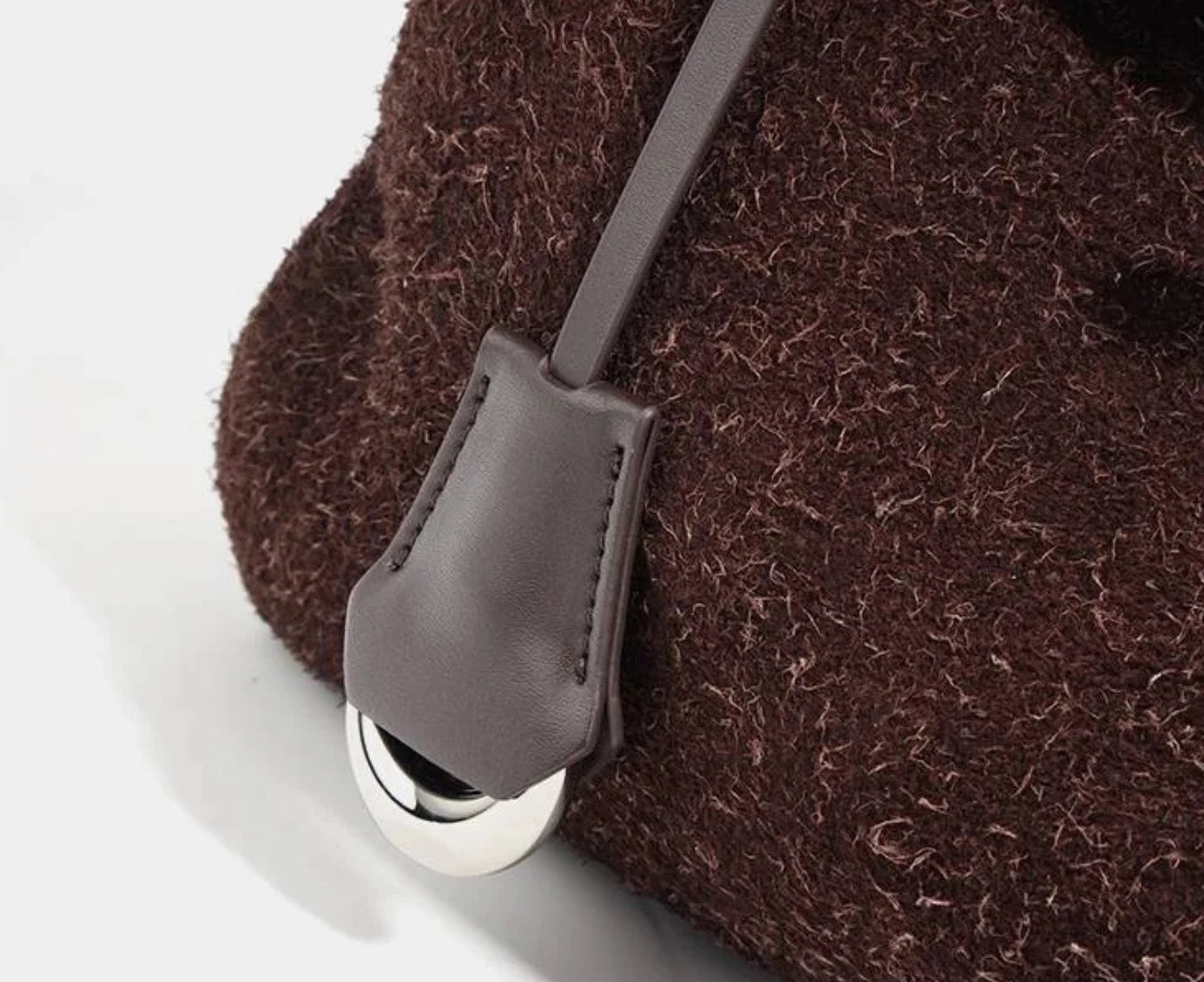 Women’s Frosted Cowhide Shoulder Bag