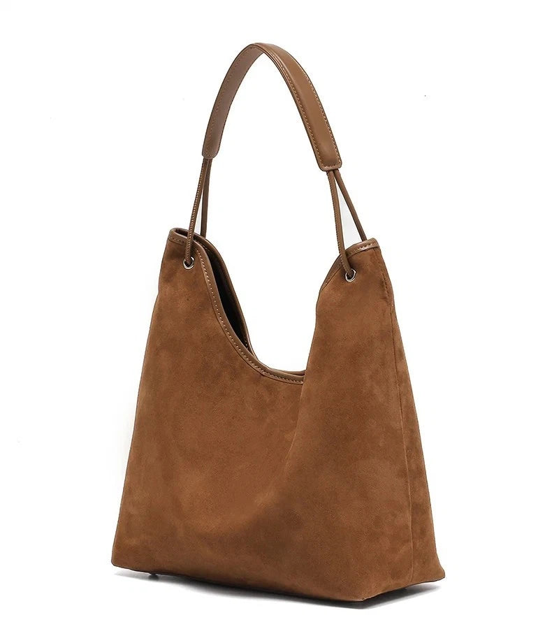 Women’s Genuine Suede Leather Shoulder Bag
