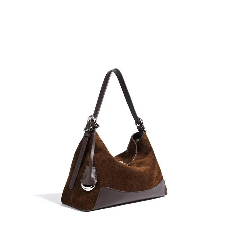 Women’s Genuine Suede Shoulder Bag