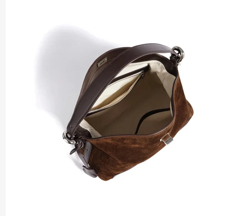 Women’s Genuine Suede Shoulder Bag