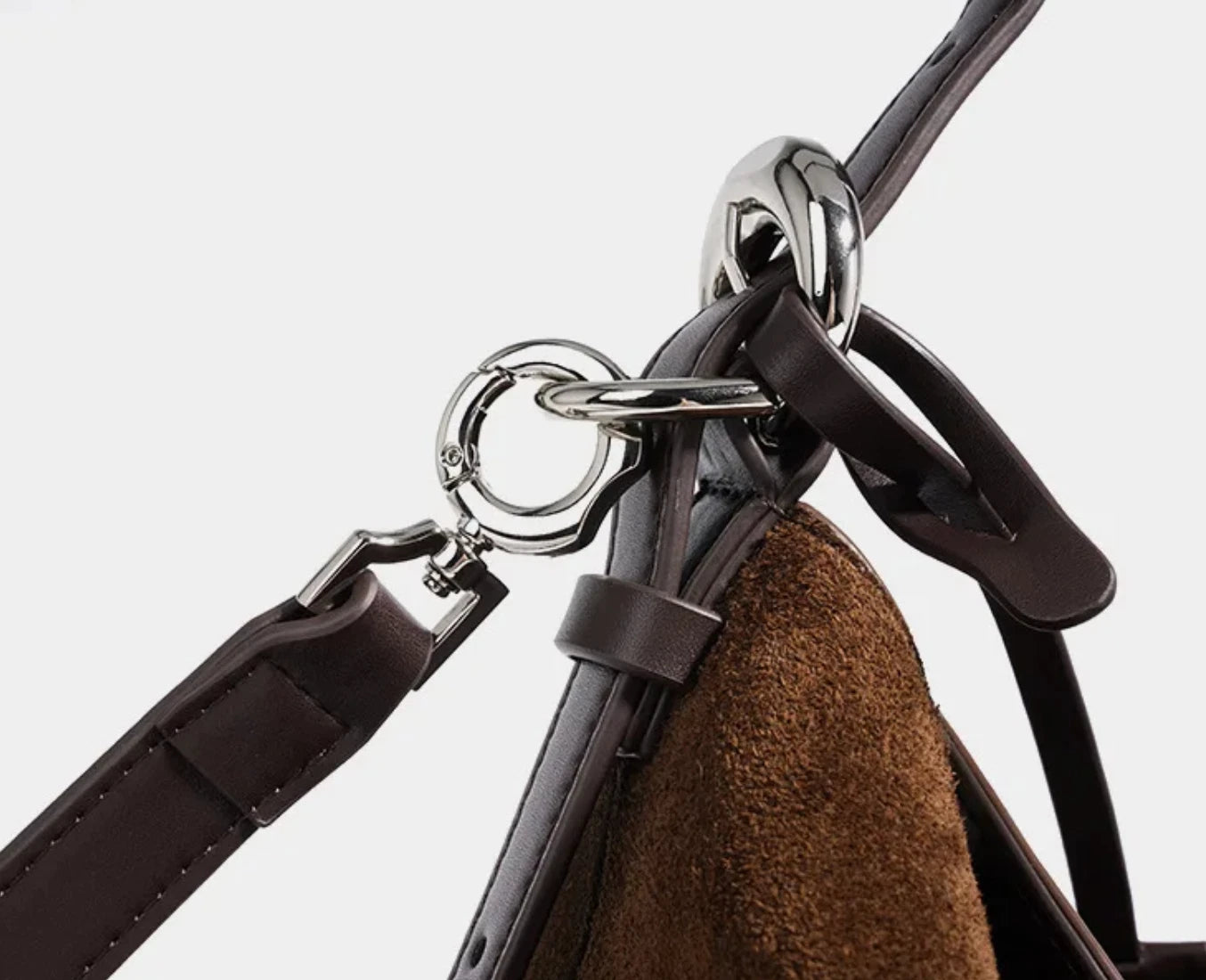 Women’s Genuine Suede Shoulder Bag