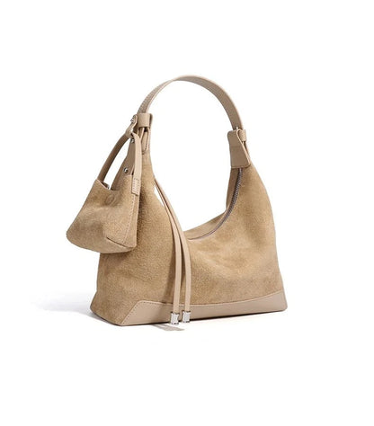 Women’s Genuine Suede Velvet Shoulder Bag
