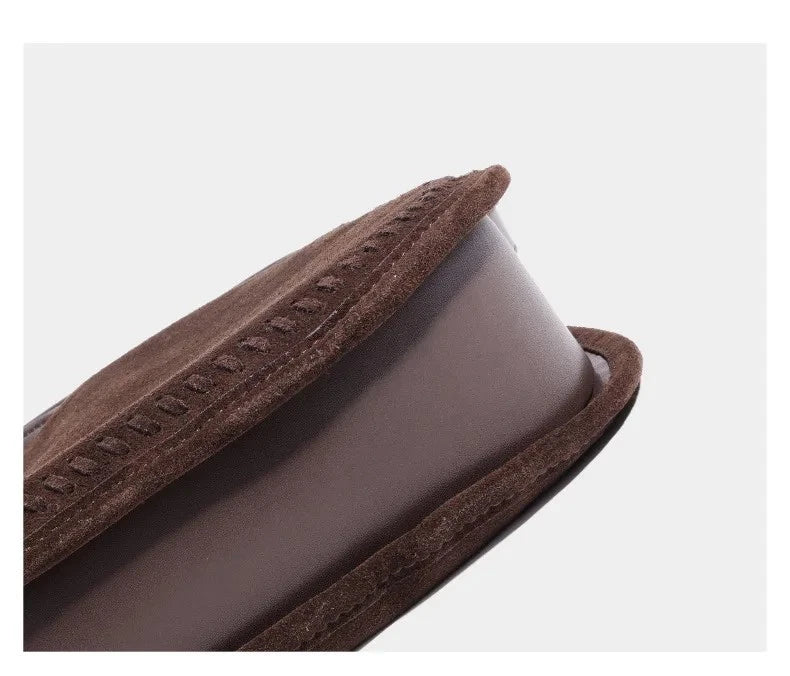 Women's Genuine Suede Leather Shoulder Bag